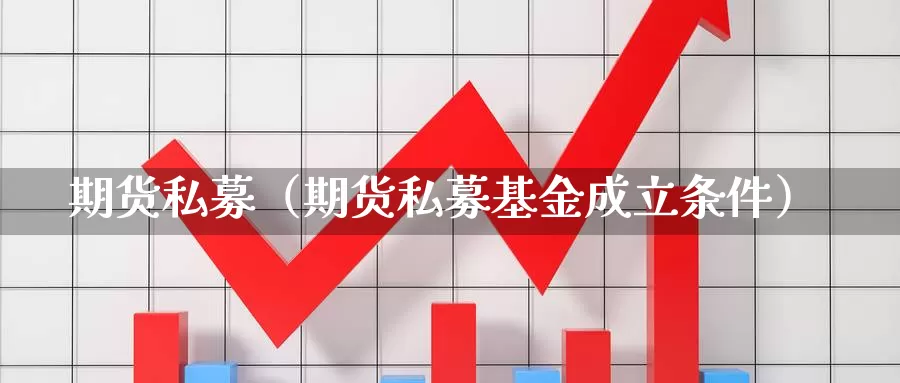 期货私募（期货私募基金成立条件）_https://www.hulanwangcj.com_恒指投资费用_第1张